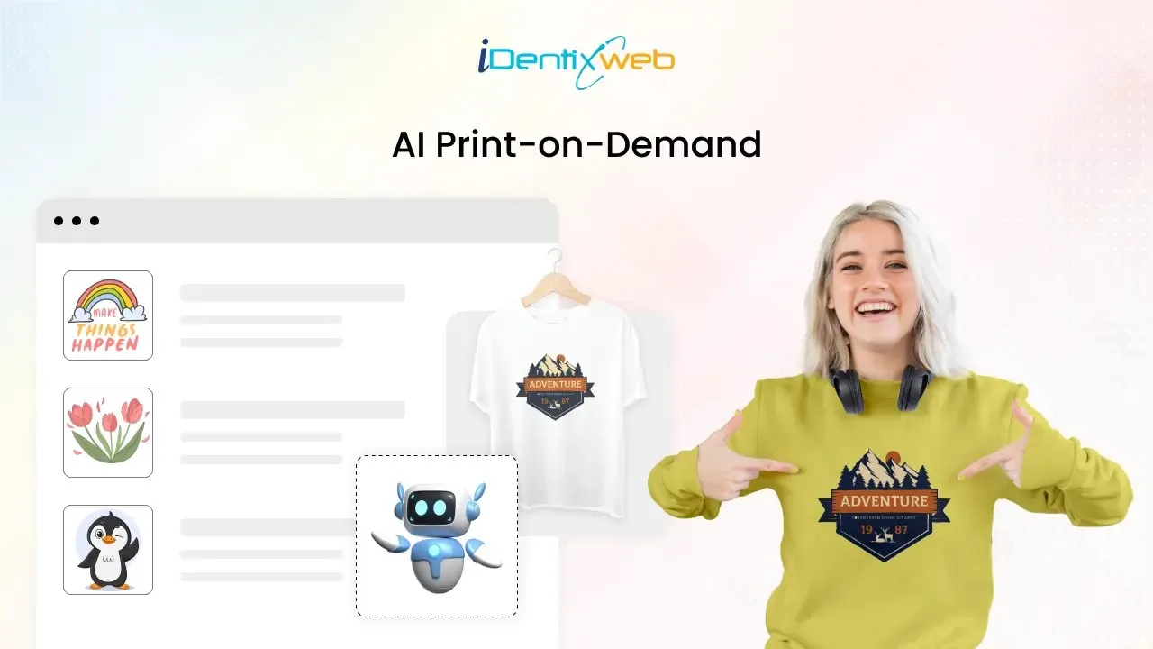 Comparison table showing features of top AI art generators for print on demand businesses