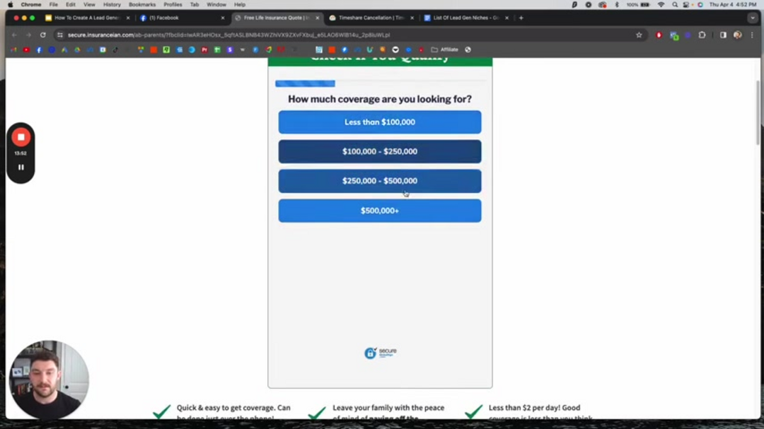 品牌建立框架显示信任元素和转化优化