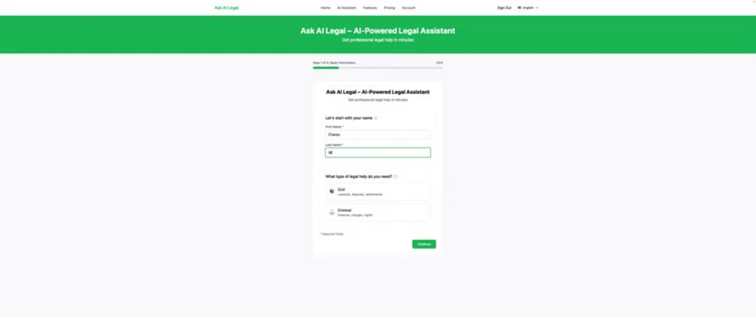 Ask AI Legal feature overview and capabilities