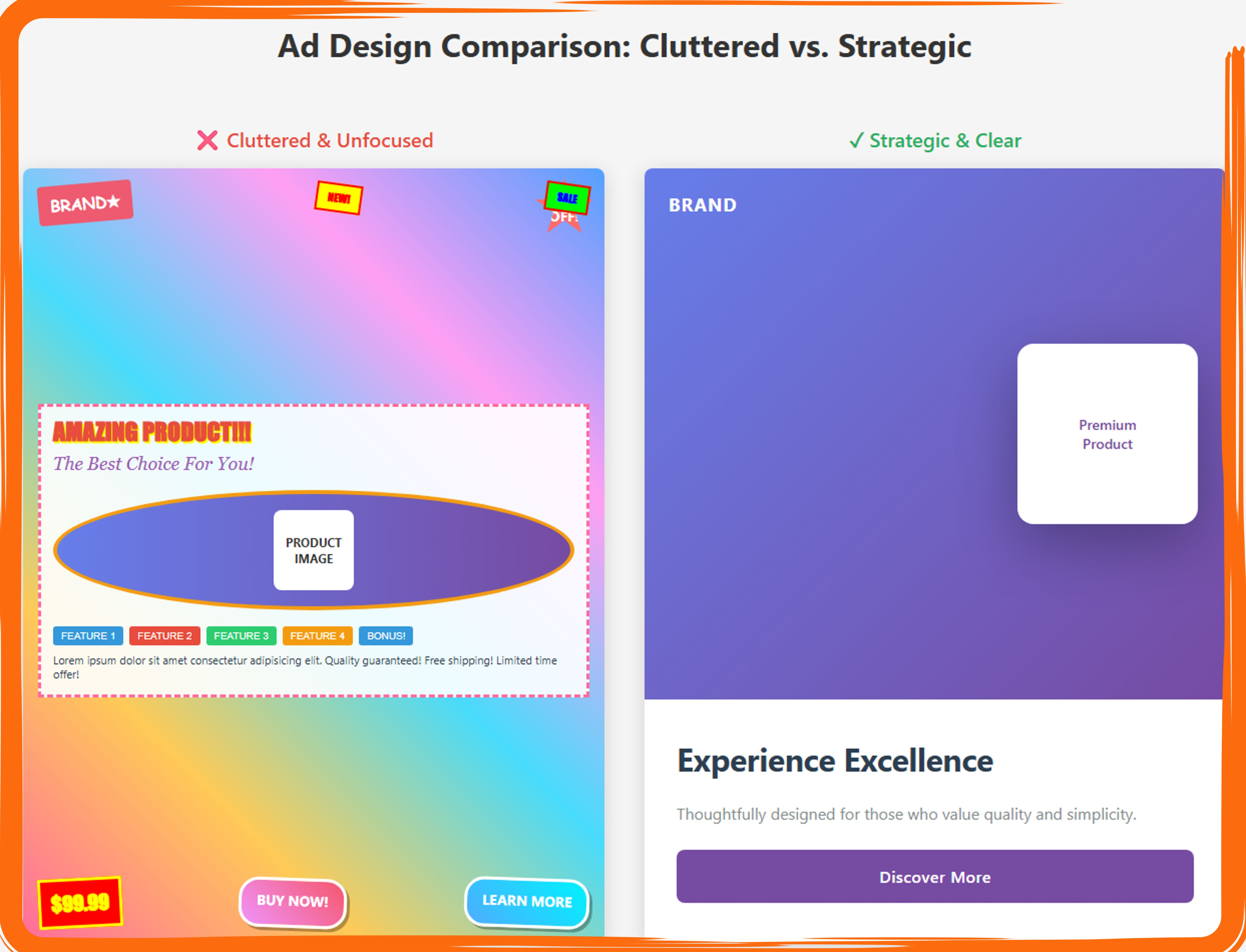 Comparaison montrant l'affiche générée par Dreamina AI à côté de l'image du produit original