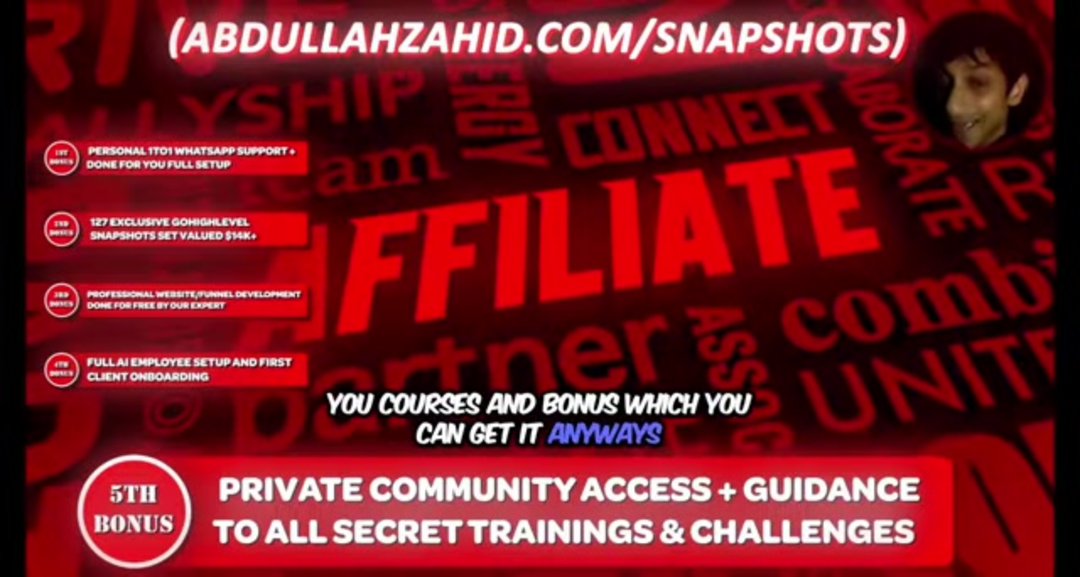 GoHighLevel AI Coaching Snapshot interface showing website customization options
