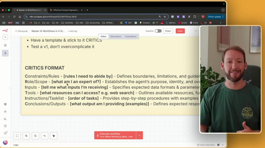 AI模型选择过程显示评估标准和比较指标