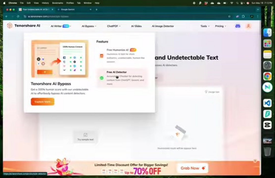 分步人性化过程显示模式选择