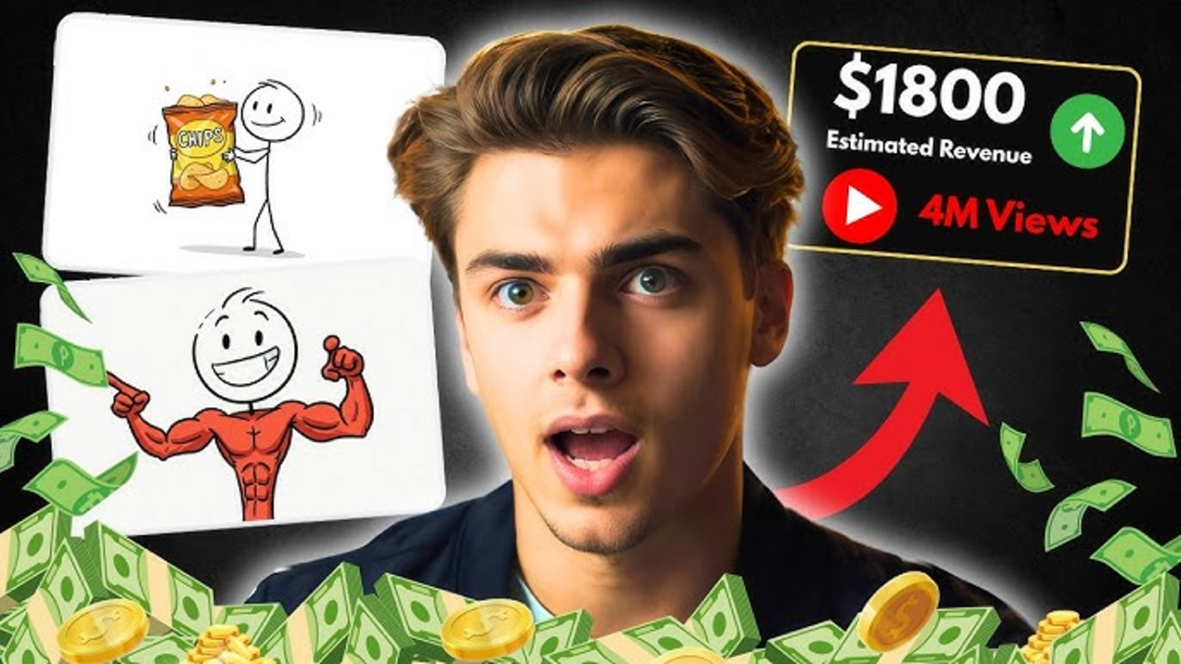 Step-by-step workflow diagram showing AI animation process from script to final video