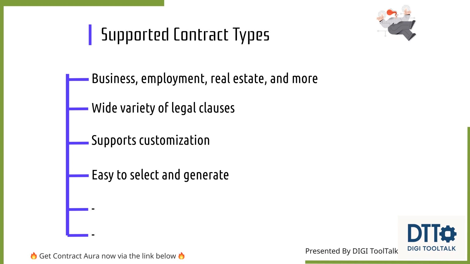 Contract Aura platform features and interface overview