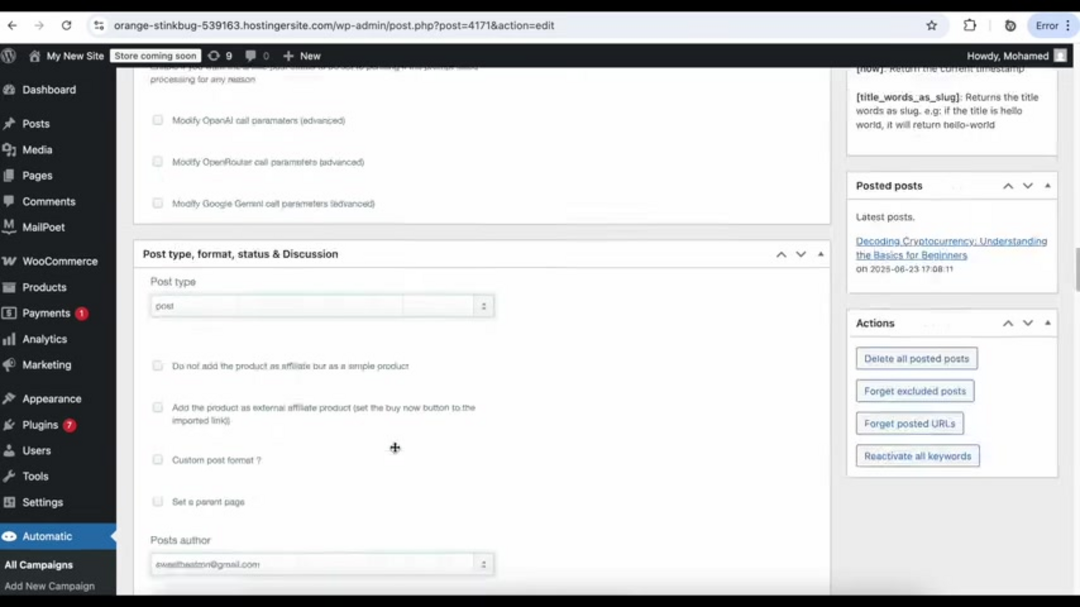 Automated content performance metrics and analytics