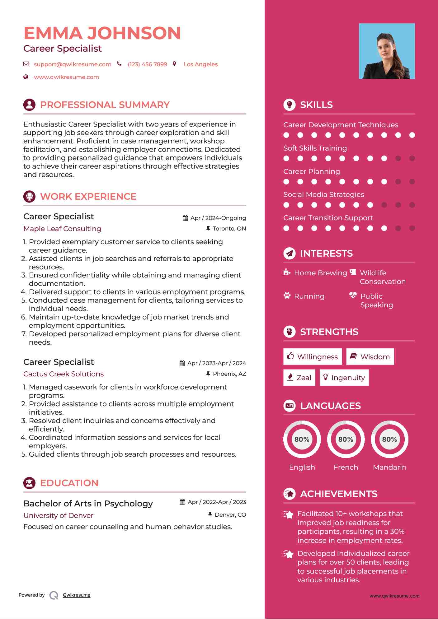 Summary visual of iGoTech Empowering Careers platform workflow and benefits