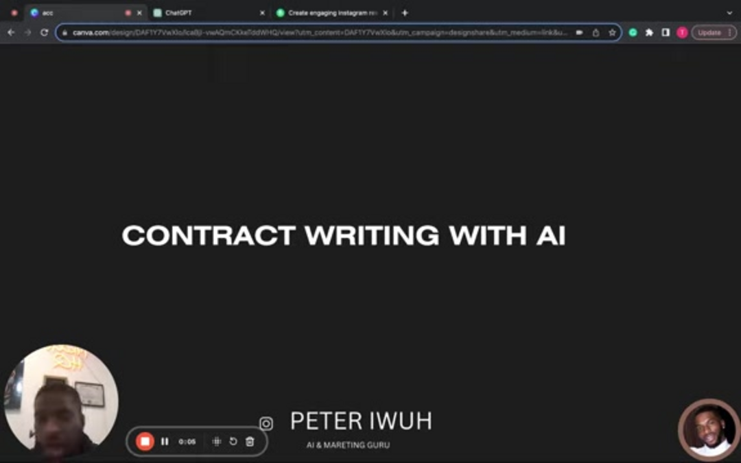 使用AI进行合同创建和优化的逐步过程