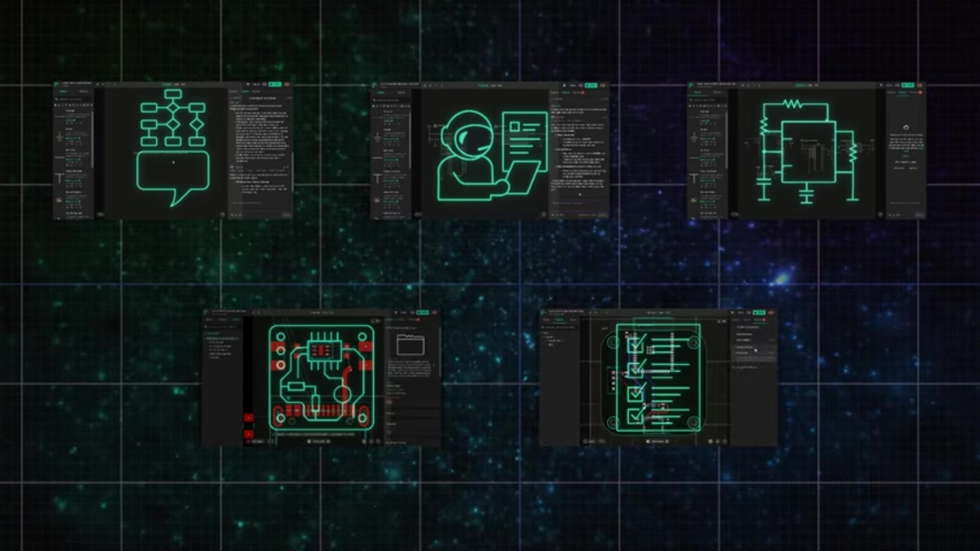Interface de vérification de conception de Flux Copilot montrant les résultats DRC et les recommandations de fabrication