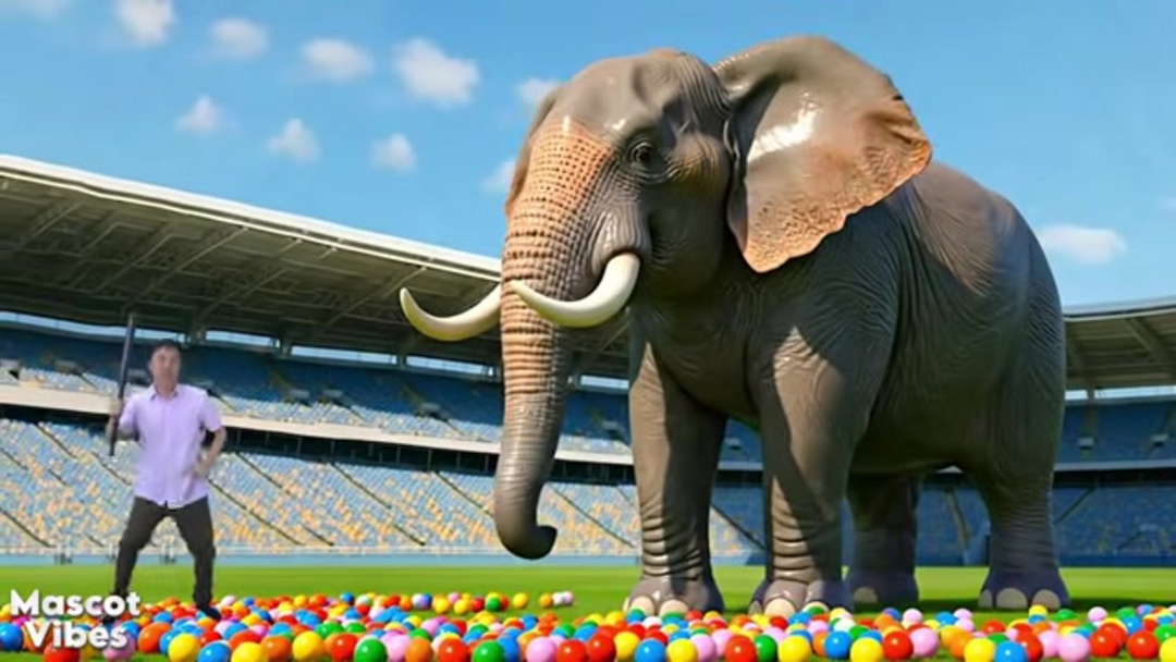 DeepMotion动画示例显示气球动物动作