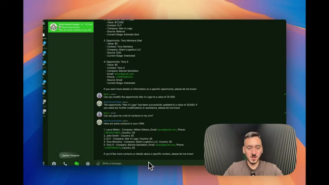 Lead scoring visualization showing high-potential customers identified by AI