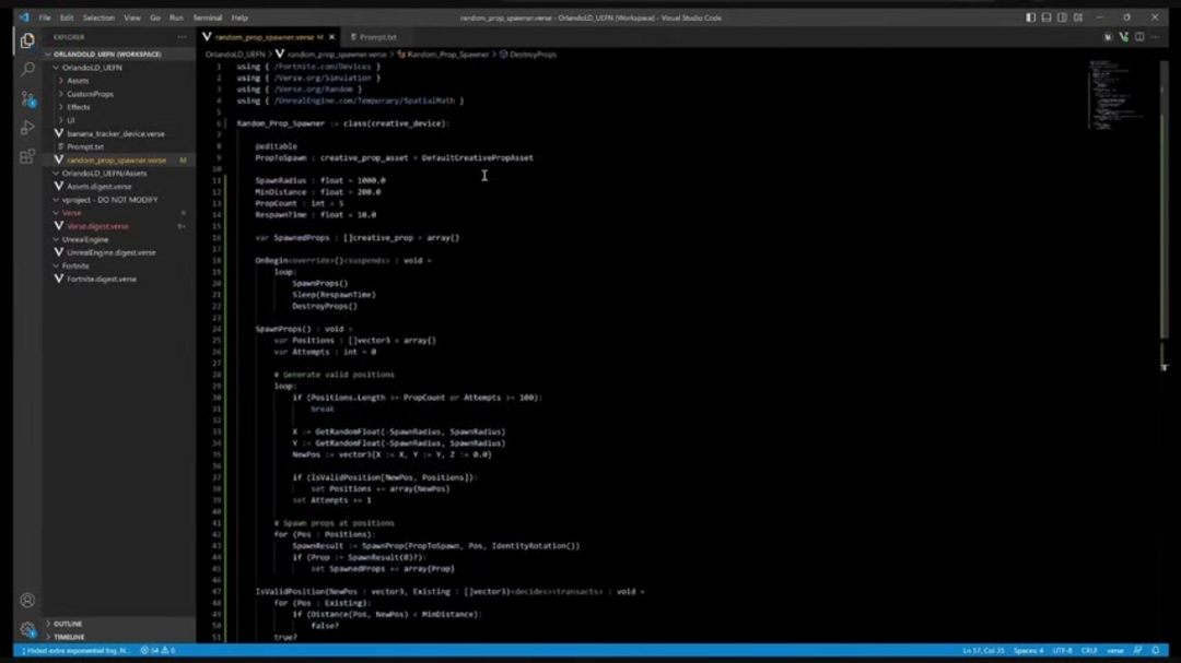 虚幻引擎5中的场景图界面显示层次化环境组织