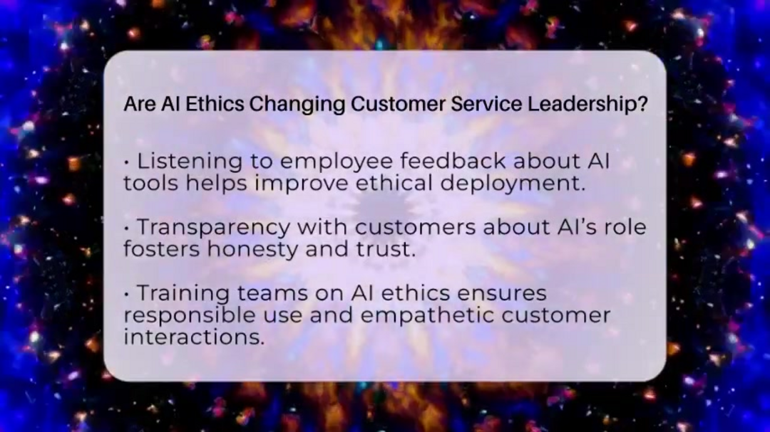 客户服务中人工智能系统的伦理审计清单