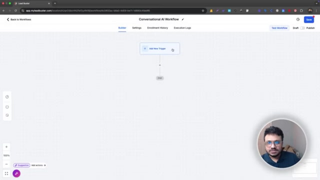 Summary visual of GoHighLevel Conversational AI workflow components and benefits