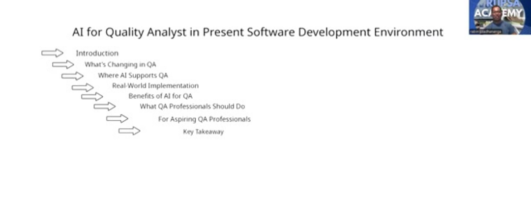 Real-world AI QA implementation dashboard showing improved testing metrics