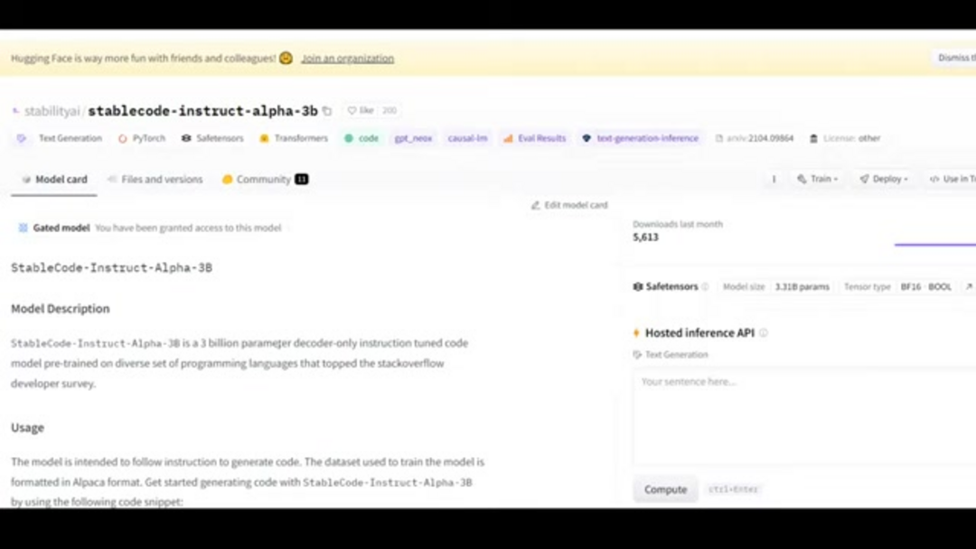StableCode генерирует код последовательности Фибоначчи с детализированным выводом