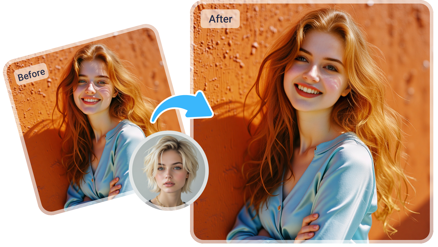 DeepFake Maker feature summary showing all transformation options available
