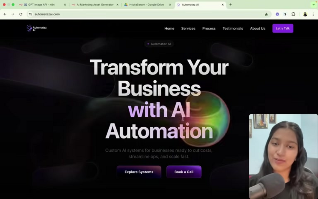 n8n workflow design showing automation nodes and connections