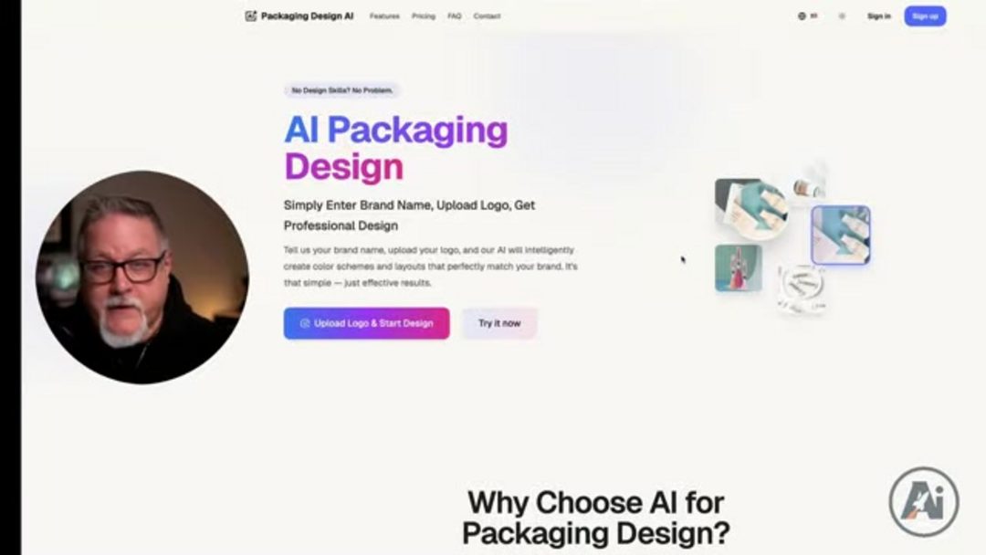 ИИ анализирует элементы дизайна упаковки и генерирует несколько вариантов