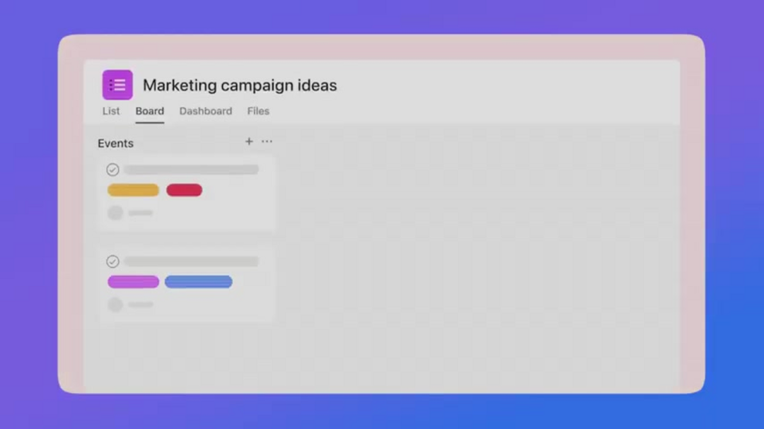 Interface de gestion des tâches Asana montrant une vue détaillée de tâche avec commentaires et pièces jointes