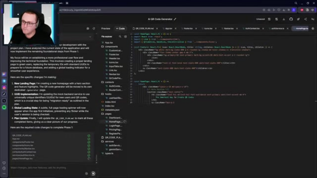 AI二维码生成器界面显示自定义选项和设计功能