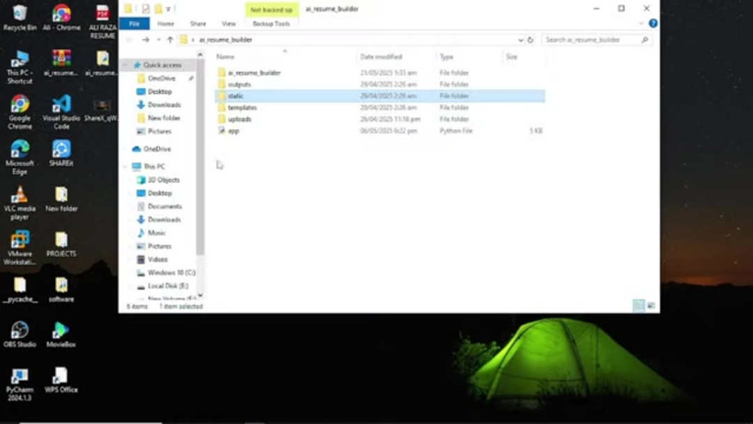 AI 简历生成器工作流和优势的总结图