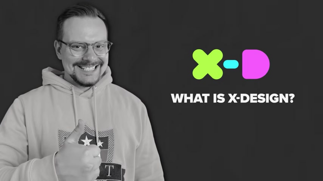 Before and after comparison showing X-Design background removal and enhancement