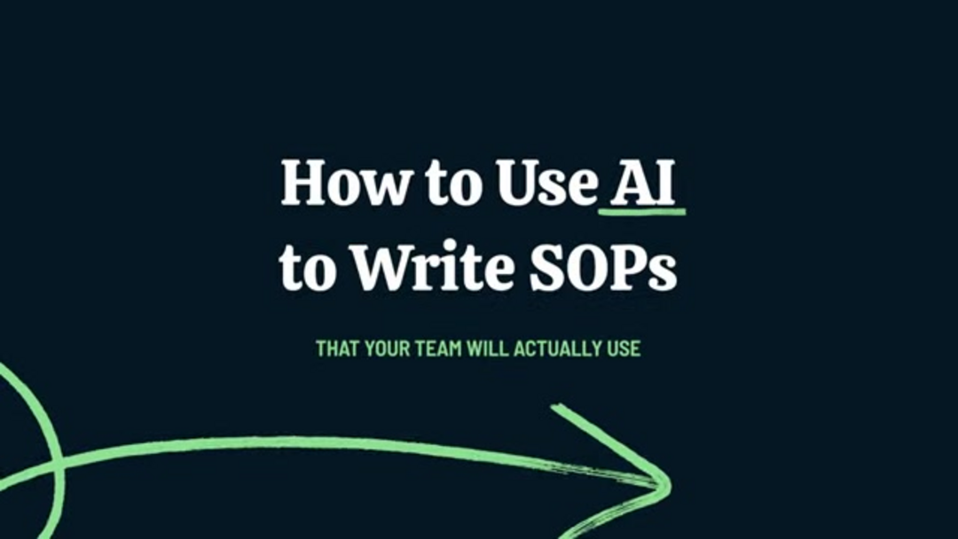 ChatGPT interface showing SOP generation from transcript input