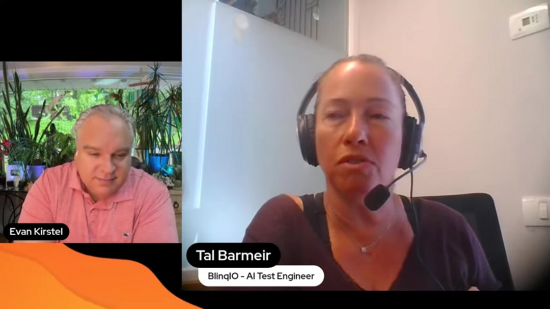 Панель управления и интерфейс платформы AI-тестирования BlinqIO