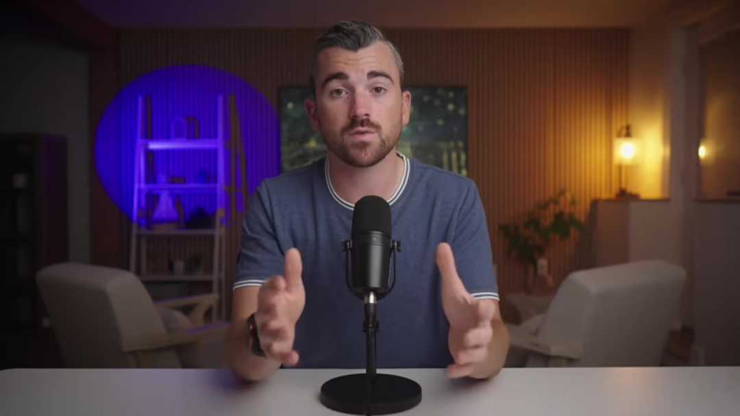 Visual effects democratization showing amateur creator using AI tools