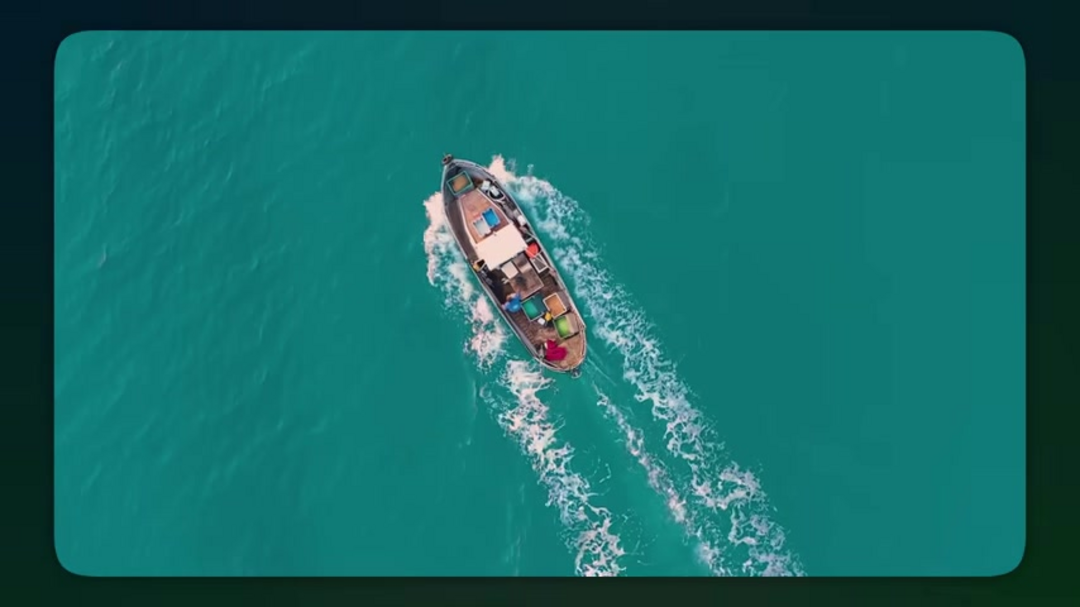 Use case examples showing AI video effects in different scenarios