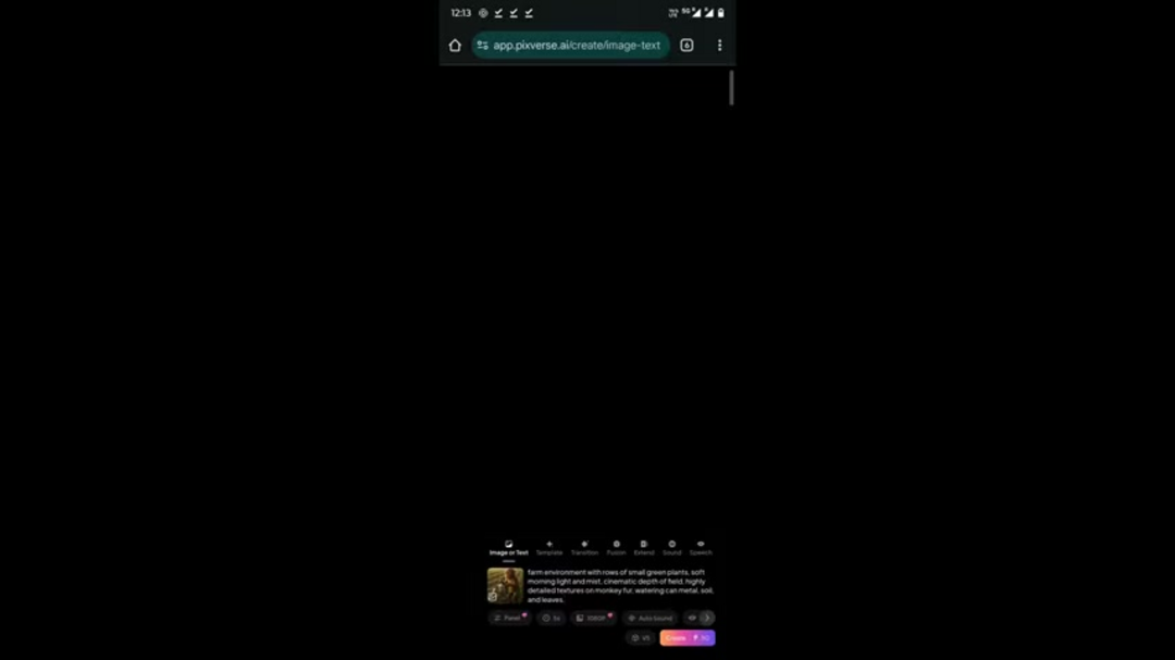 Sora ChatGPT dashboard showing image generation from text prompts