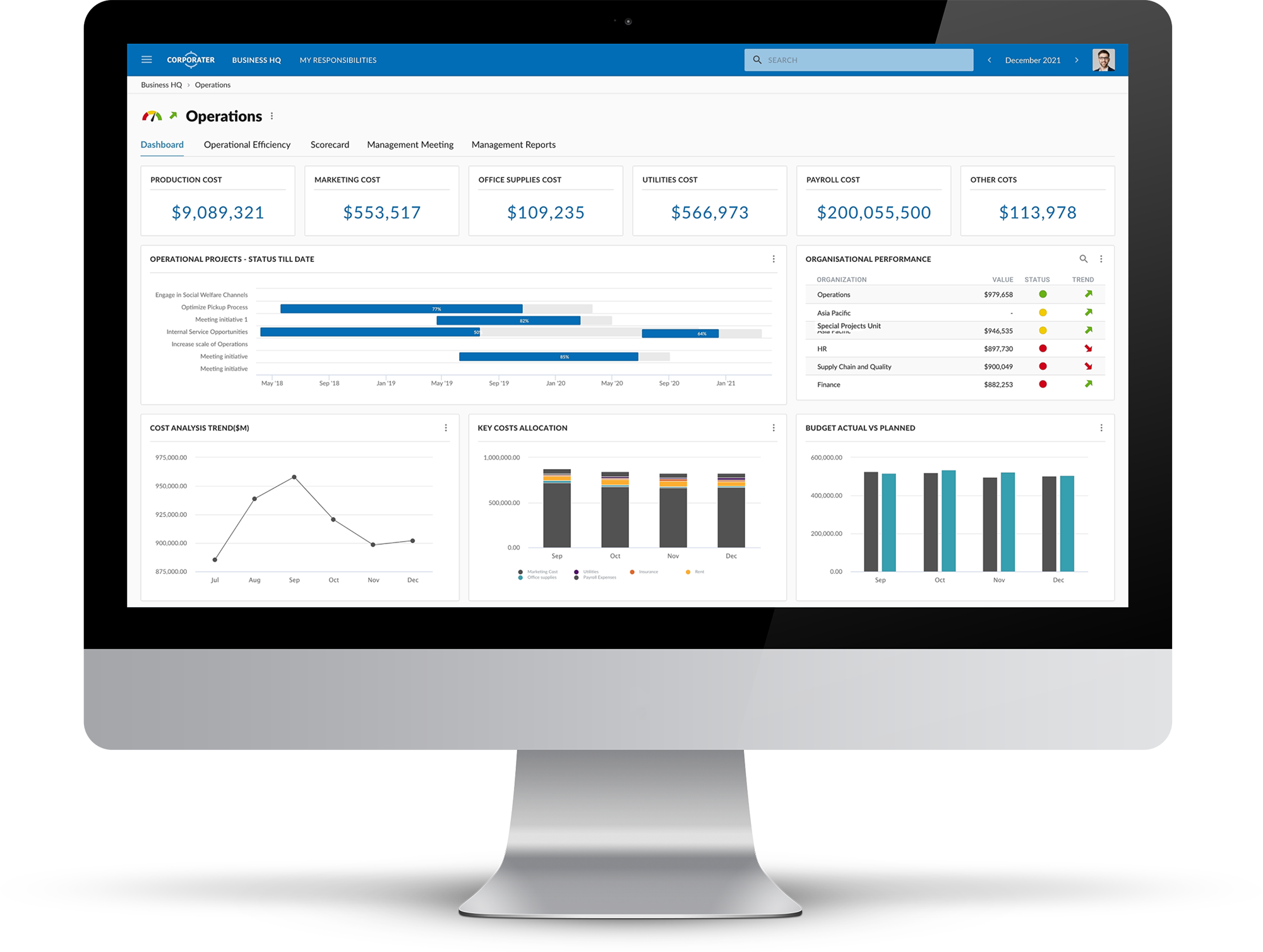 Визуализация сводки функций Triometric V7, сравнивающая улучшения интерфейса и производительности