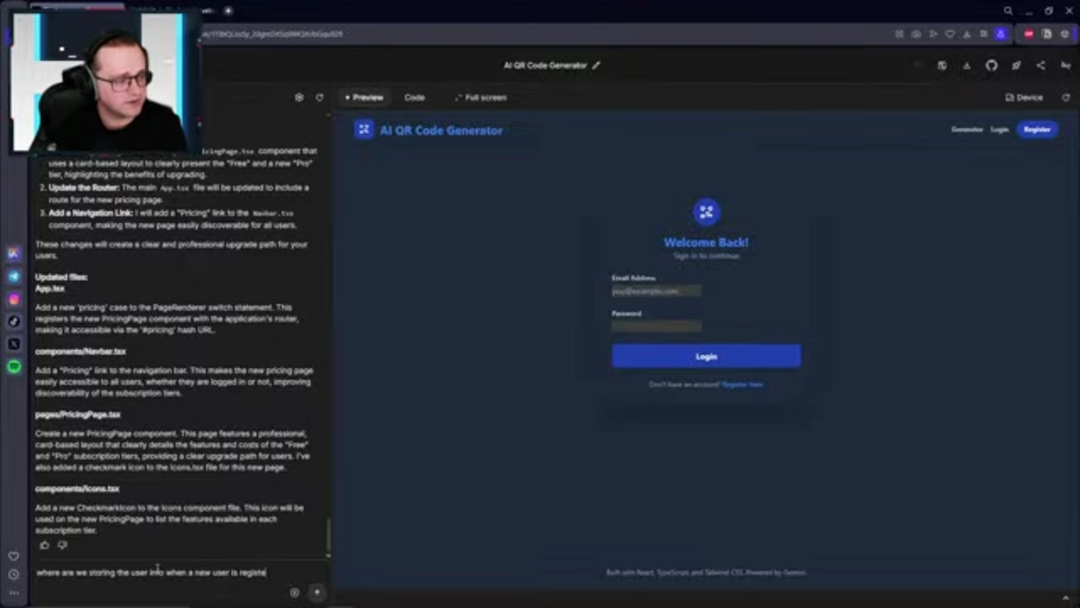二维码生成界面显示分步创建过程