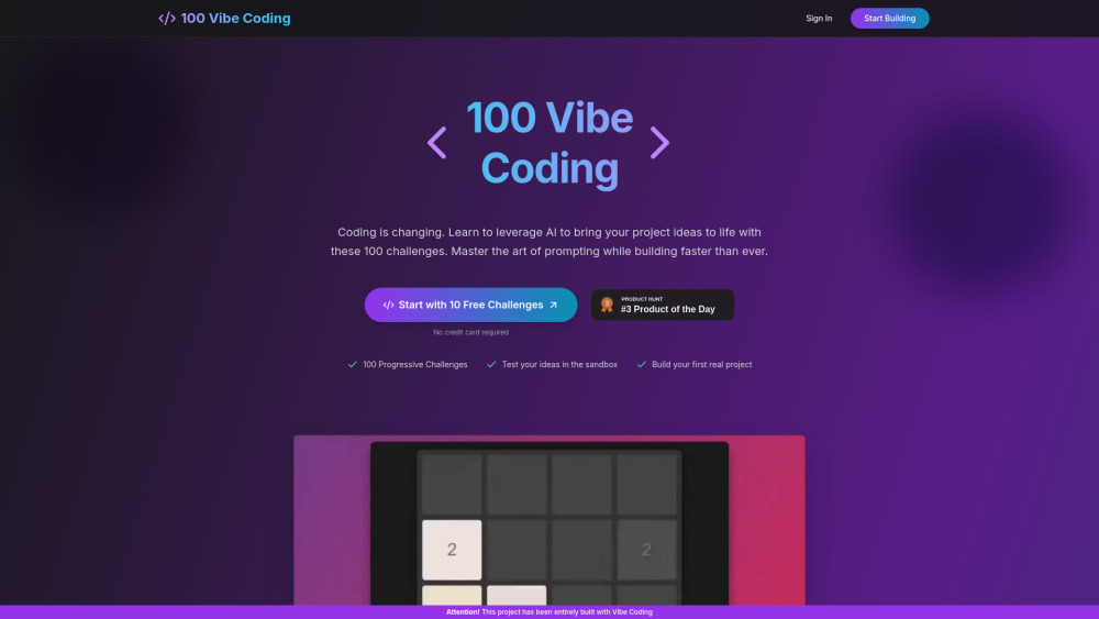 100 Vibe Coding 1
