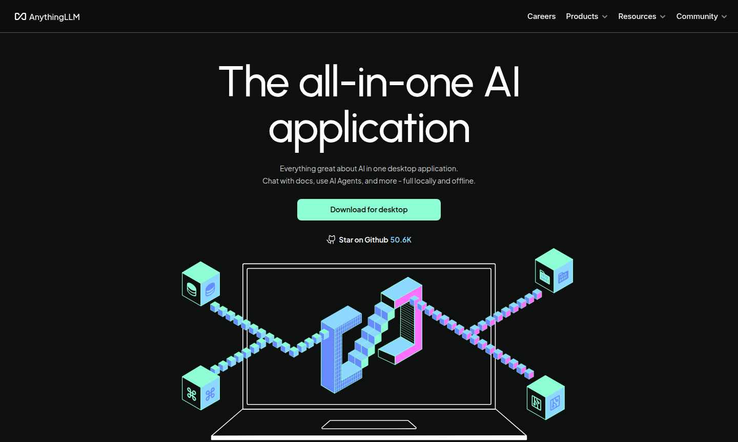 AnythingLLM application interface