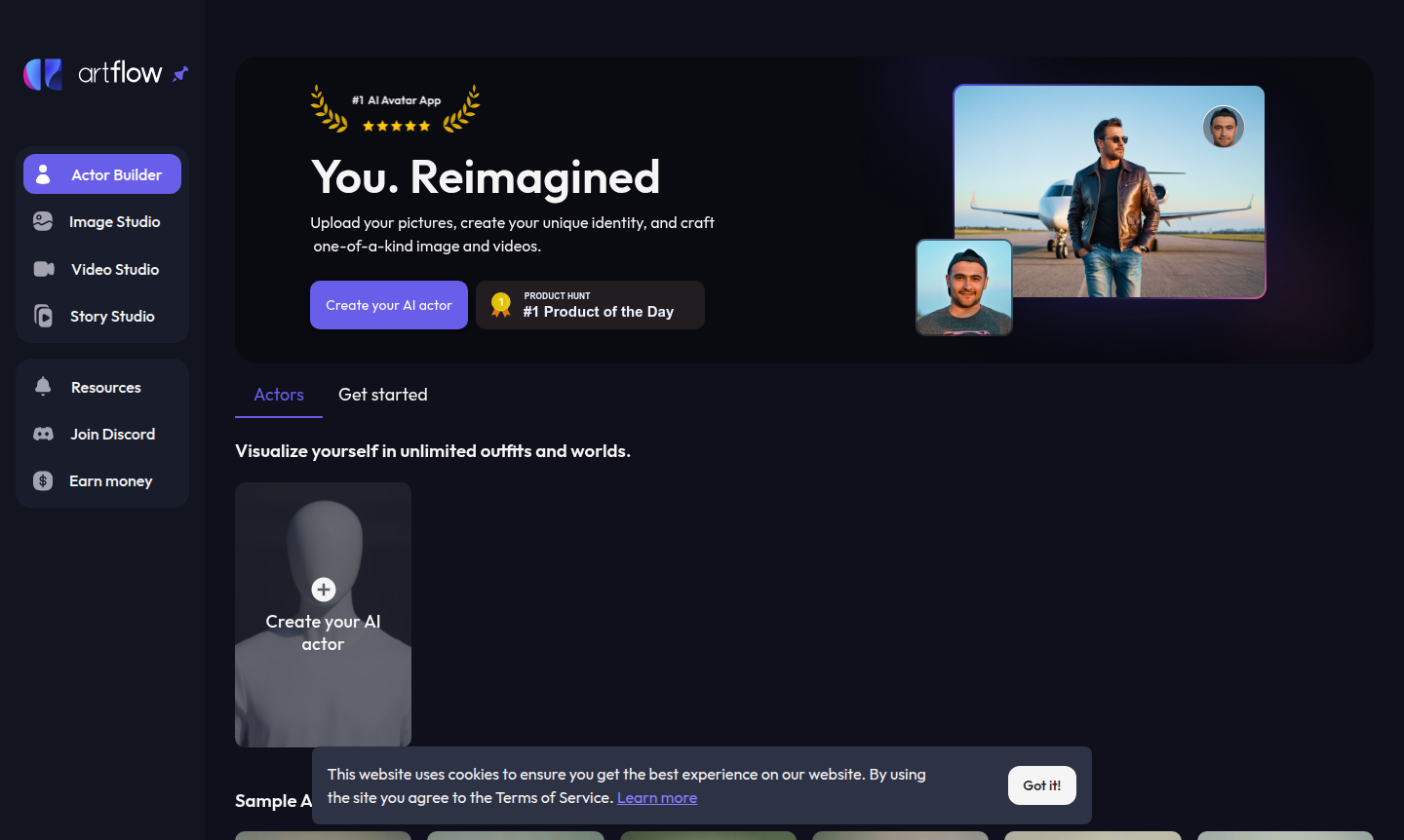 Artflow AI thumbnail image