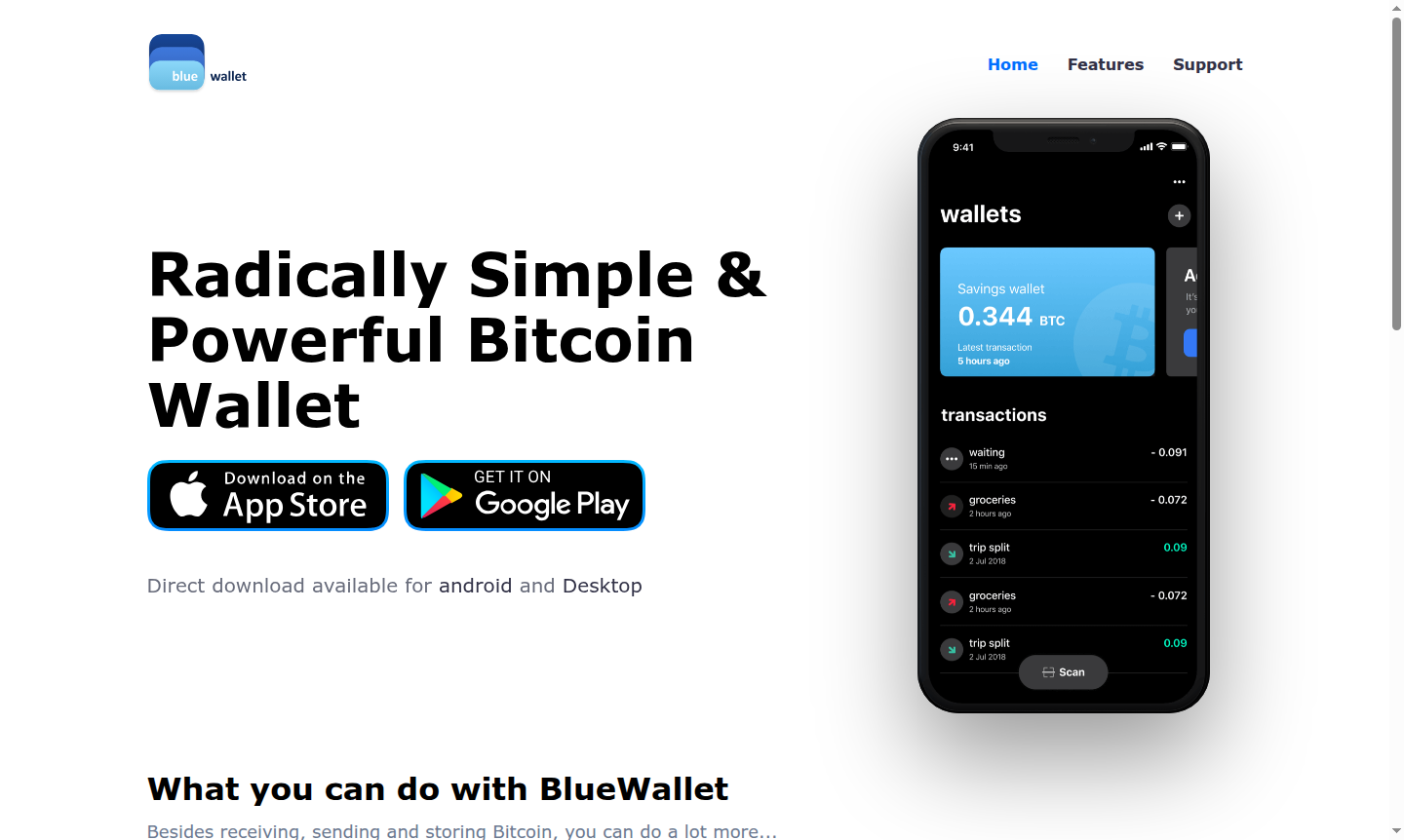 BlueWallet app thumbnail