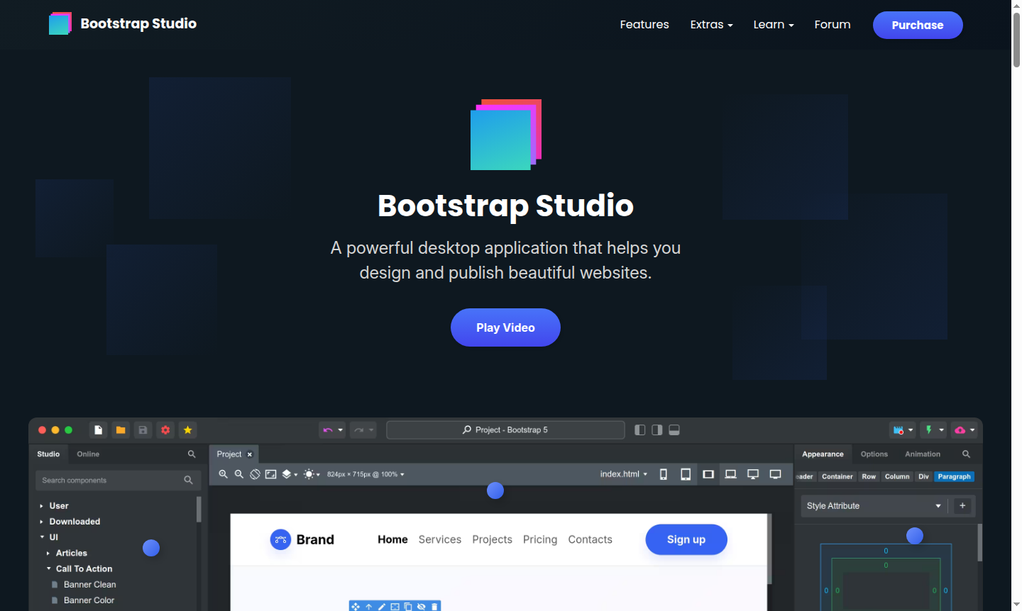 Bootstrap Studio thumbnail