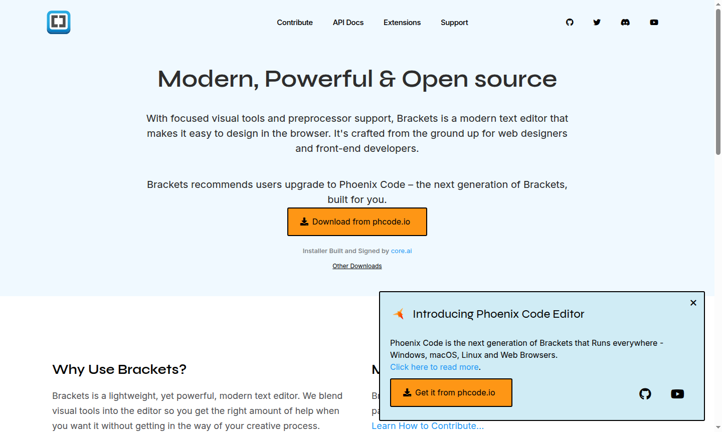 Brackets Code Editor Thumbnail