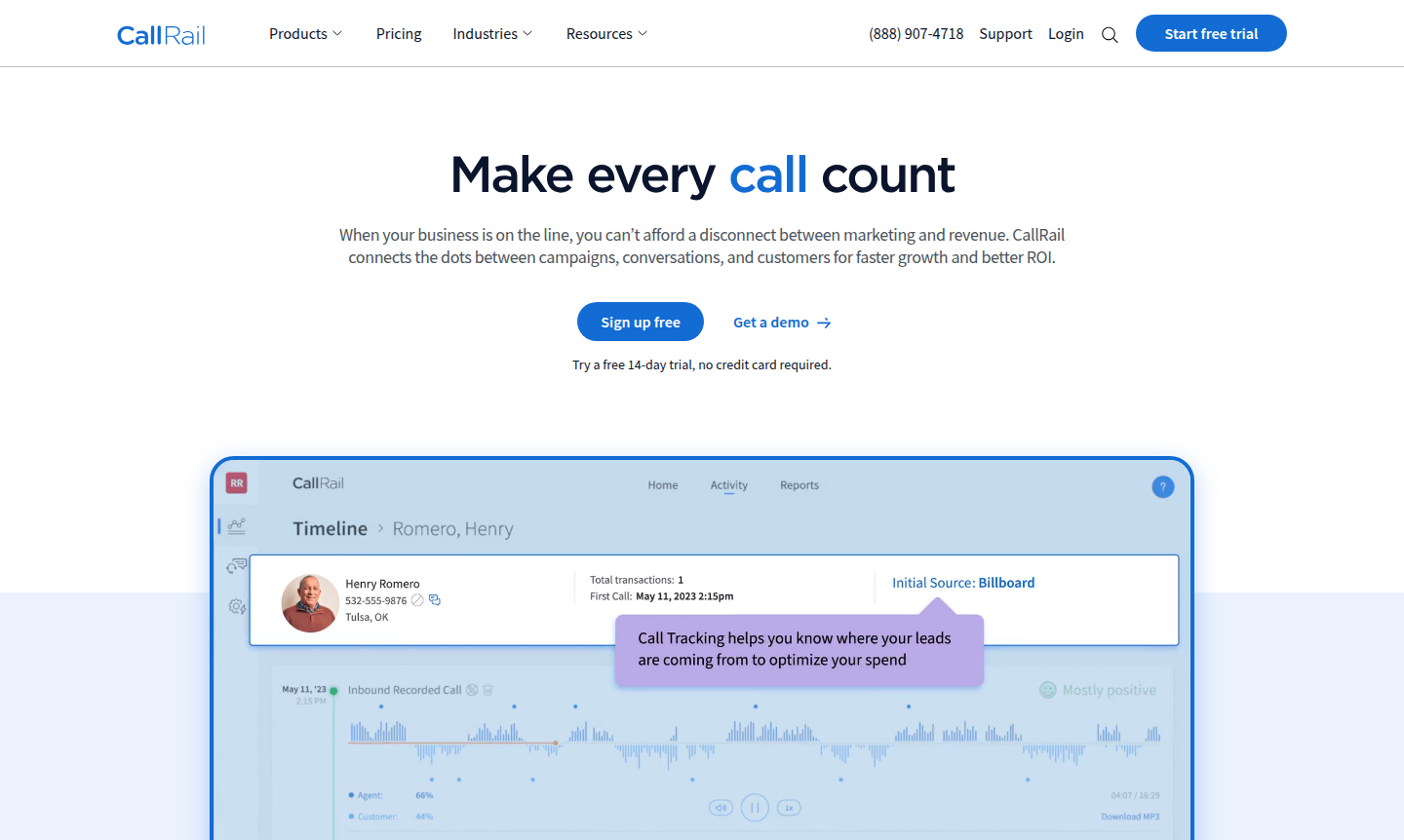 CallRail platform thumbnail