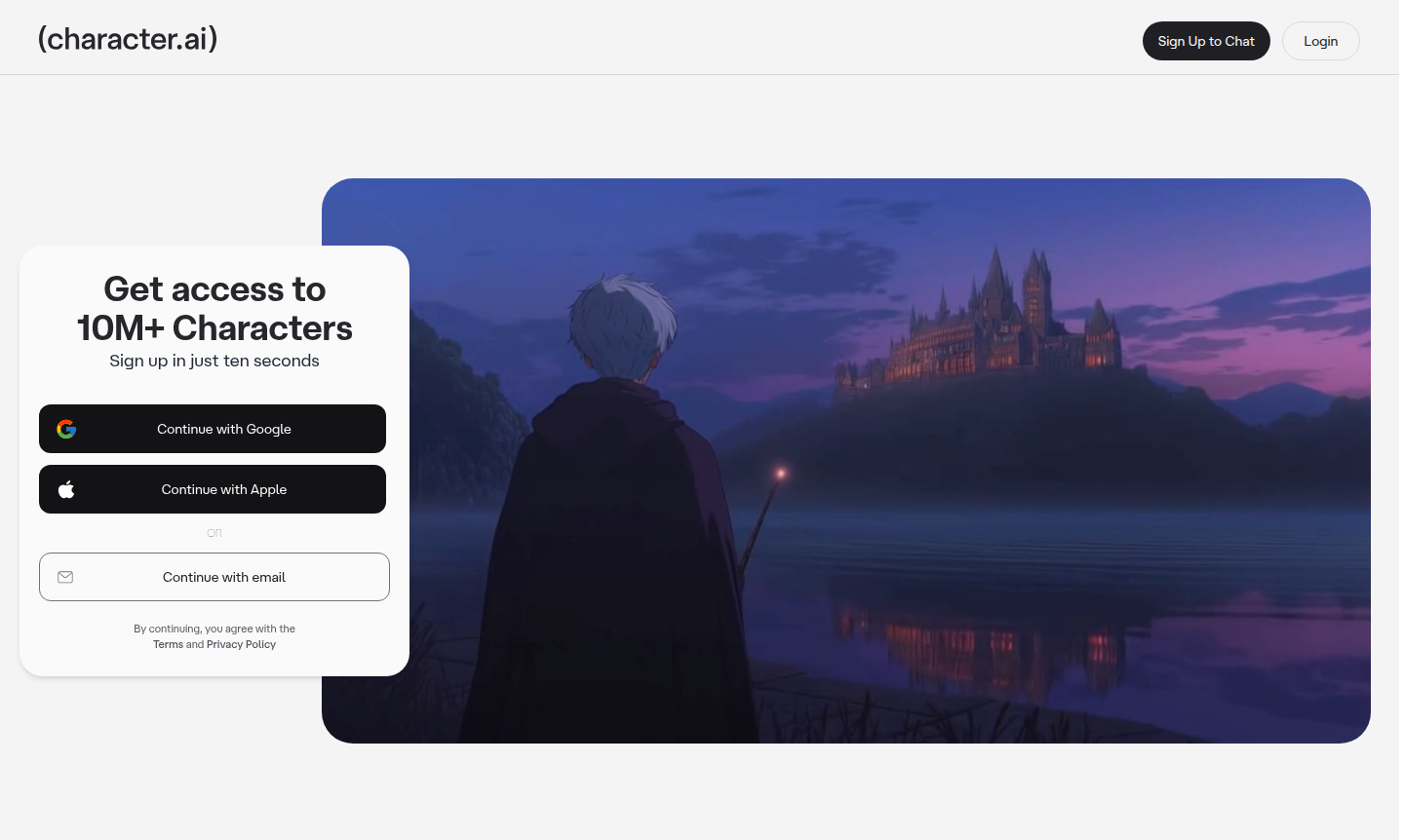Character.ai platform thumbnail