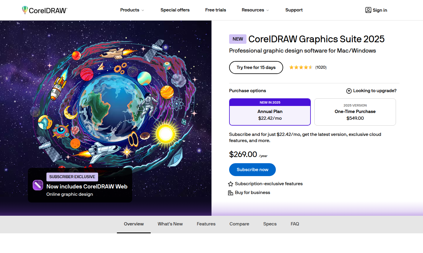 CorelDRAW Graphics Suite thumbnail image