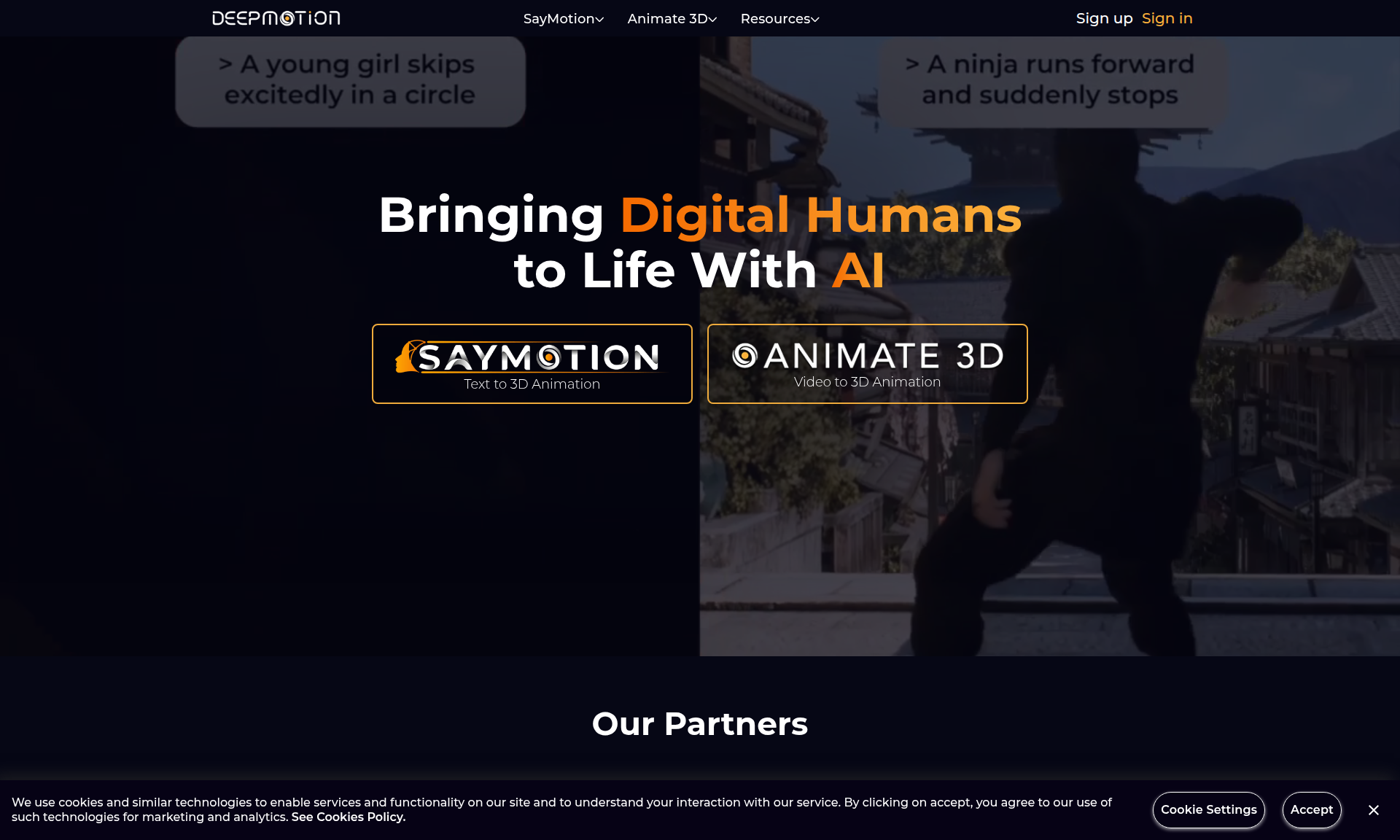 DeepMotion Captura de Movimiento IA 1