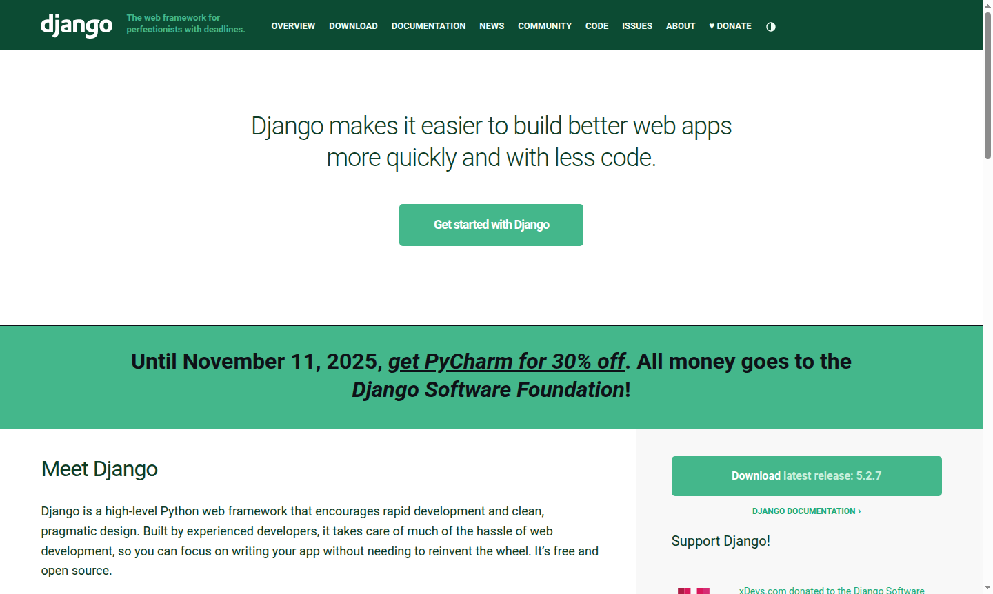 Django web framework thumbnail