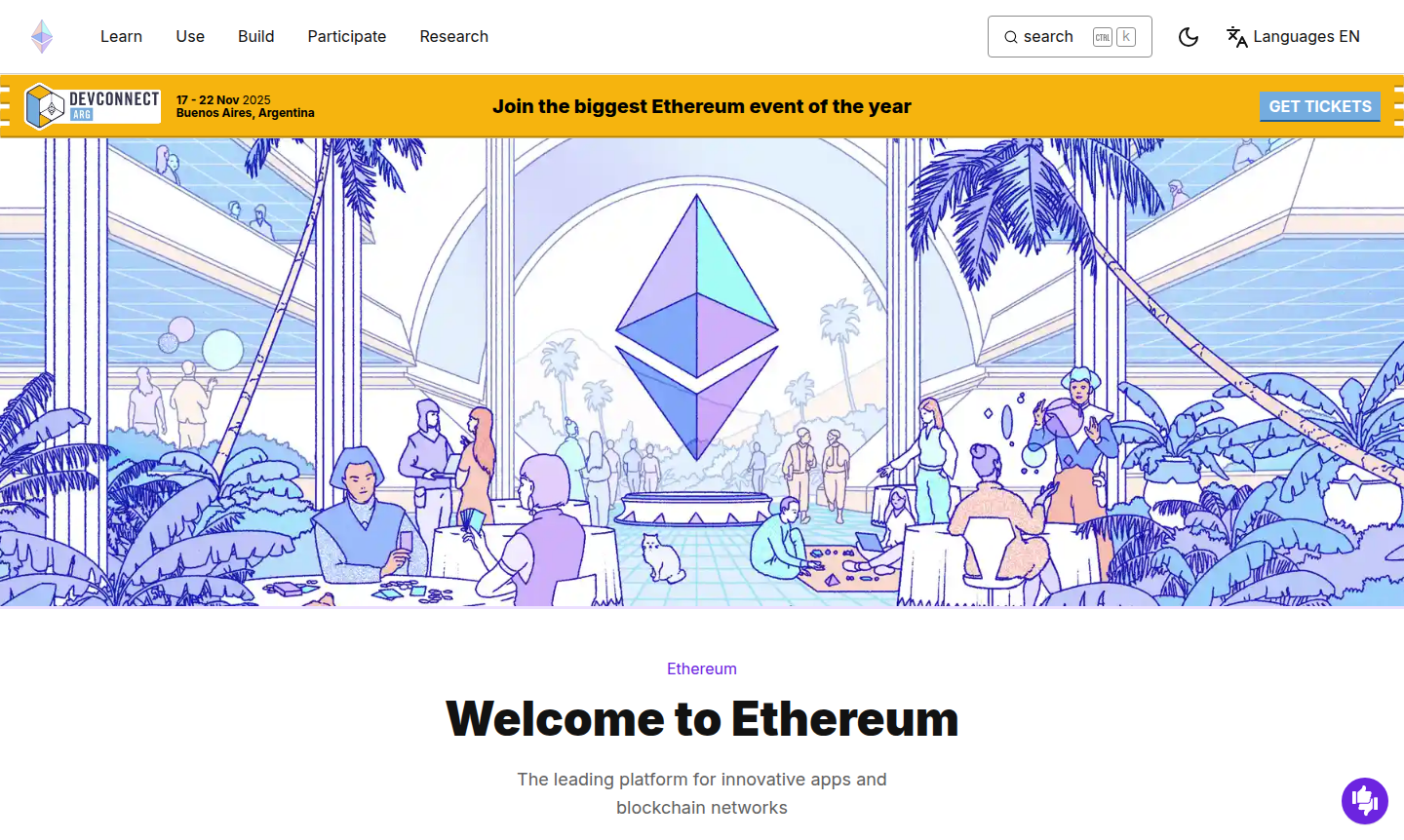 Ethereum blockchain overview