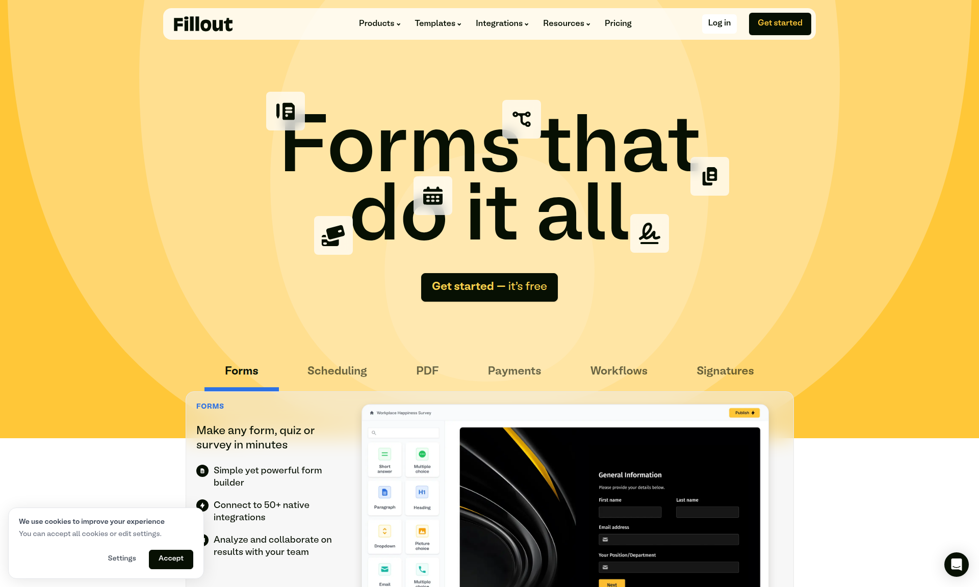 Fillout Form Builder 1