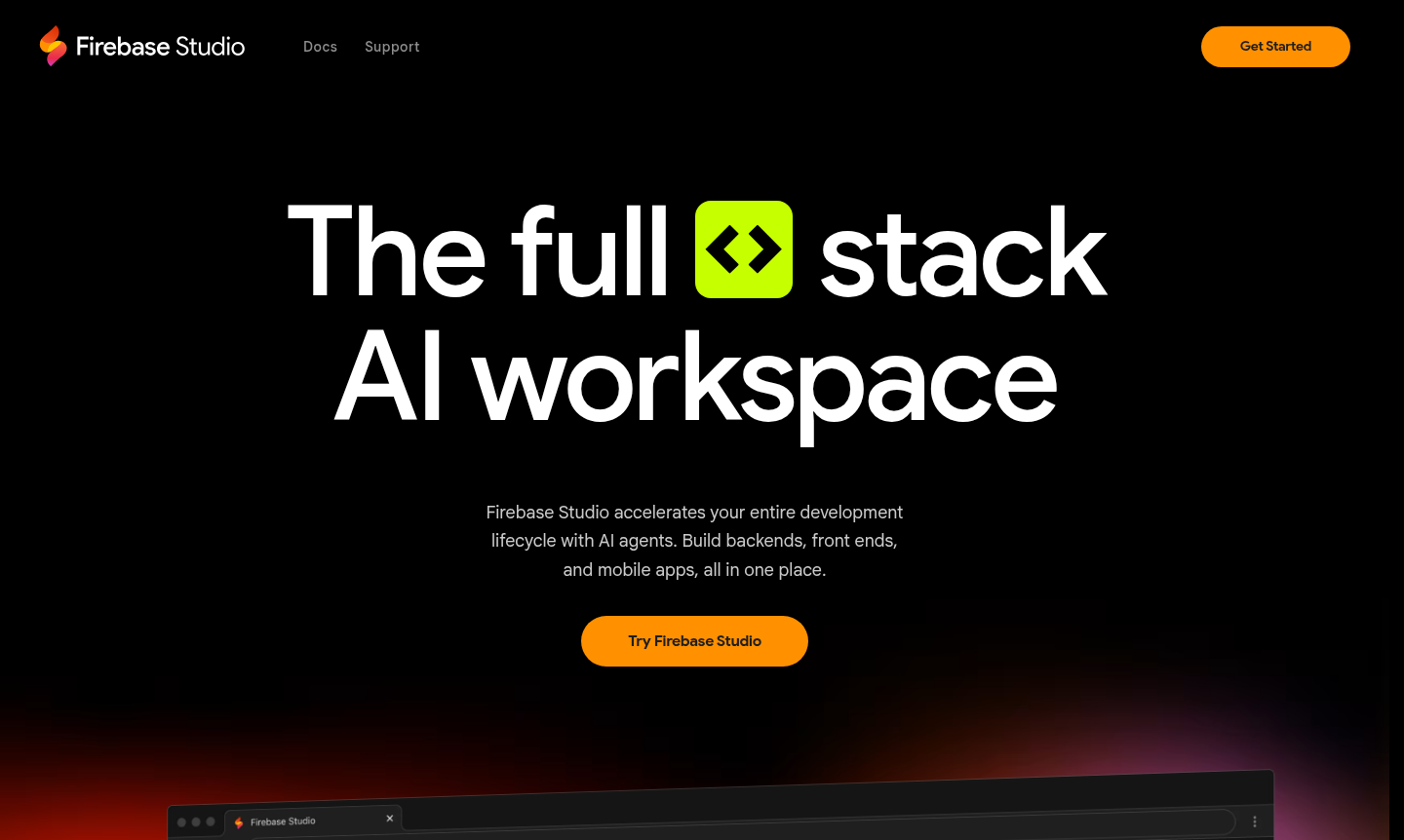 Firebase Studio thumbnail image