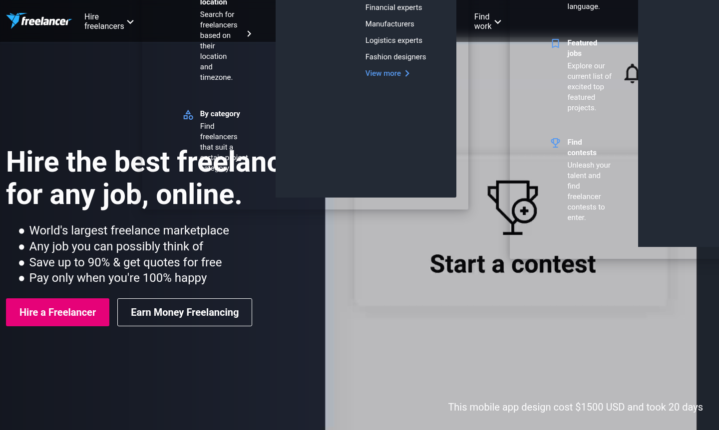 Freelancer platform thumbnail