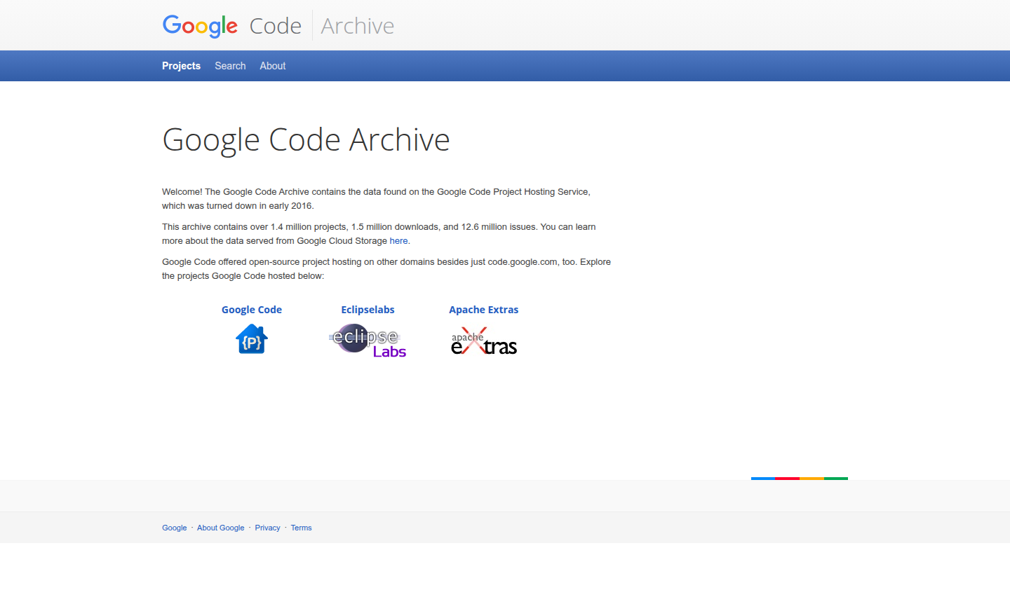 Google Code Archive thumbnail image